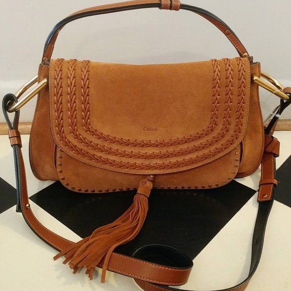 Chloe Handbags - 🌟Luxury Host Pick 🌟Chloe Hudson suede saddle bag